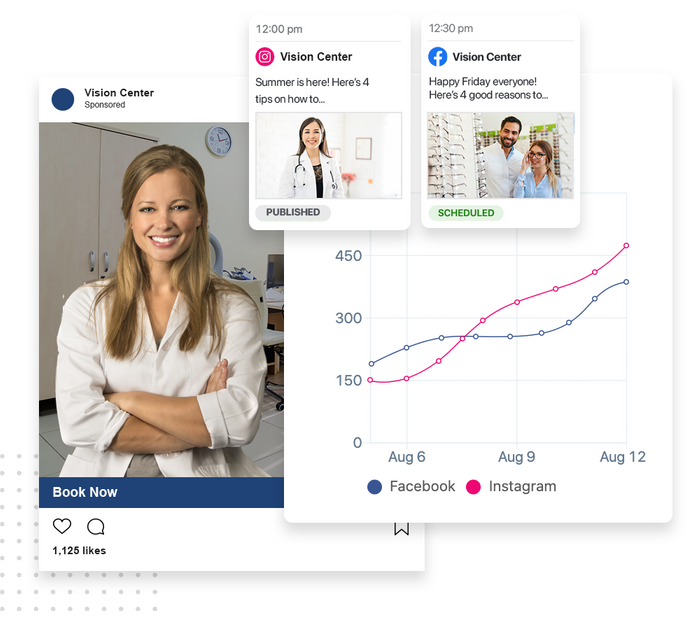 Eye Doctor Social Media Streamline Social Marketing 360®